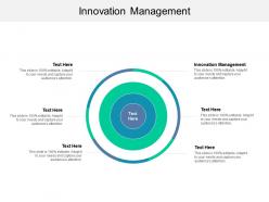 Innovation management ppt powerpoint presentation summary example introduction cpb