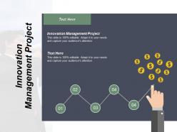 Innovation management project ppt powerpoint presentation infographic template design ideas cpb