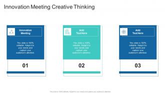 Innovation Meeting Creative Thinking In Powerpoint And Google Slides Cpb