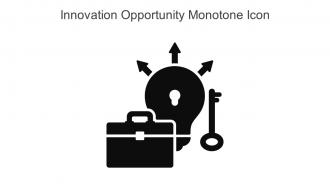 Innovation Opportunity Monotone Icon In Powerpoint Pptx Png And Editable Eps Format