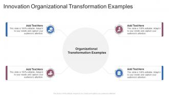 Innovation Organizational Transformation Examples In Powerpoint And Google Slides Cpb