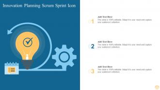 Innovation Planning Scrum Sprint Icon