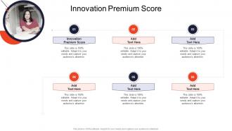 Innovation Premium Score In Powerpoint And Google Slides Cpb