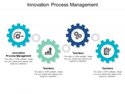 Innovation process management ppt powerpoint presentation infographics design templates cpb