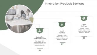 Innovation Products Services In Powerpoint And Google Slides Cpb