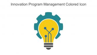 Innovation Program Management Colored Icon In Powerpoint Pptx Png And Editable Eps Format