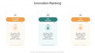 Innovation Ranking In Powerpoint And Google Slides Cpb