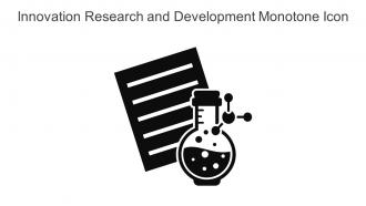 Innovation Research And Development Monotone Icon In Powerpoint Pptx Png And Editable Eps Format