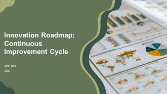 Innovation Roadmap Continuous Improvement Cycle PPT Structure AT
