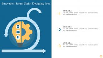 Innovation Scrum Sprint Designing Icon