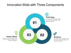 Innovation Slide With Three Components