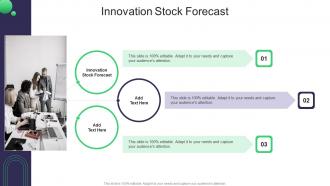 Innovation Stock Forecast In Powerpoint And Google Slides Cpb