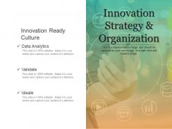 Innovation strategy and organization presentation backgrounds