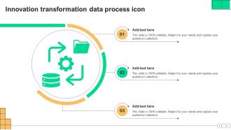 Innovation Transformation Data Process Icon