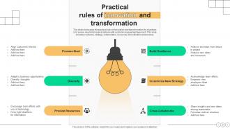 Innovation Transformation Powerpoint Ppt Template Bundles Aesthatic Good