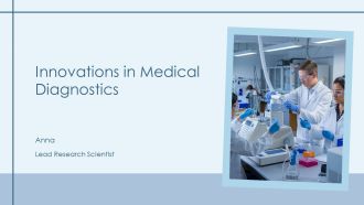 Innovations In Medical Diagnostics PPT Example AT
