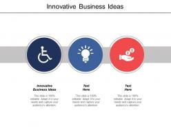 Innovative business ideas ppt powerpoint presentation file good cpb