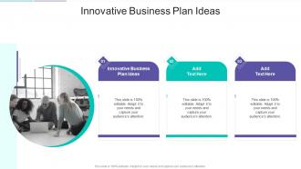 Innovative Business Plan Ideas In Powerpoint And Google Slides Cpb