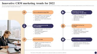 Innovative CRM Marketing Trends For 2022 CRM Marketing System Guide MKT SS V
