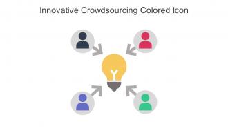 Innovative Crowdsourcing Colored Icon In Powerpoint Pptx Png And Editable Eps Format