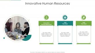 Innovative Human Resources In Powerpoint And Google Slides Cpb