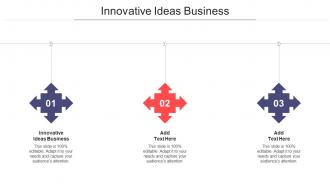 Innovative Ideas Business Ppt Powerpoint Presentation File Infographic Template Cpb