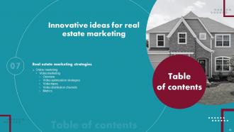 Innovative Ideas For Real Estate Marketing Powerpoint Presentation Slides MKT CD V Slides Colorful