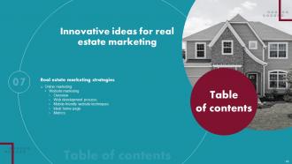 Innovative Ideas For Real Estate Marketing Powerpoint Presentation Slides MKT CD V Good Colorful
