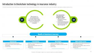 Innovative Insights Blockchains Journey In The Insurance Industry Powerpoint Presentation Slides BCT CD V Template Unique