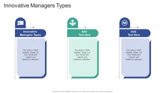 Innovative Managers Types In PowerPoint And Google Slides Cpb