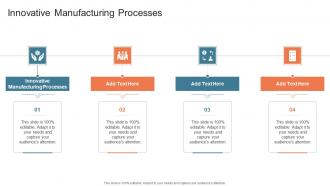 Innovative Manufacturing Processes In Powerpoint And Google Slides Cpb