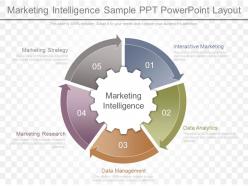 Innovative marketing intelligence sample ppt powerpoint layout