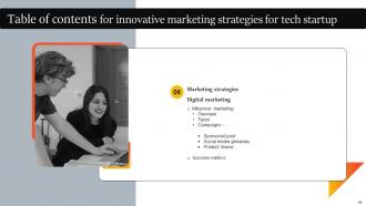 Innovative Marketing Strategies For Tech Startup Powerpoint Presentation Slides Strategy CD V Impressive Editable