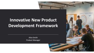 Innovative New Product Development Framework PPT PowerPoint AT