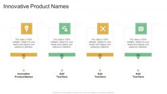 Innovative Product Names In PowerPoint And Google Slides Cpb
