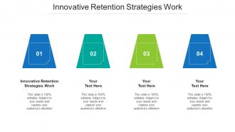 Innovative Retention Strategies Work Ppt Powerpoint Presentation Summary Good Cpb