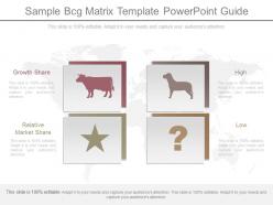 Innovative sample bcg matrix template powerpoint guide