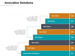 Innovative solutions ppt powerpoint presentation inspiration example file cpb