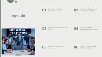 Innovative Technologies Driving Energy Conservation PPT PowerPoint AT Idea Engaging