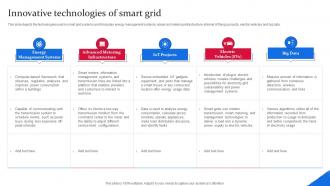 Innovative Technologies Of Smart Grid Smart Grid Components