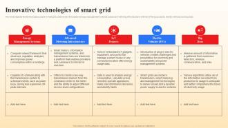 Innovative Technologies Of Smart Grid Smart Grid Vs Conventional Grid
