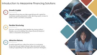 Innovative Trends The Future Of Mezzanine Financing Solutions PPT Template ST AI Image Analytical