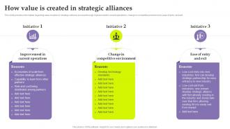 Inorganic Growth As Potential How Value Is Created In Strategic Alliances