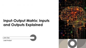 Input Output Matrix Inputs And Outputs Explained PPT Structure AT Input Output Matrix Inputs And Outputs Explained PPT Structure AT