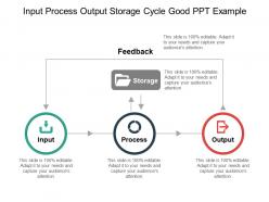 Input process output storage cycle good ppt example
