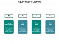 Inquiry based learning ppt powerpoint presentation summary example introduction cpb