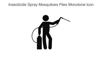 Insecticide Spray Mosquitoes Flies Monotone Icon In Powerpoint Pptx Png And Editable Eps Format