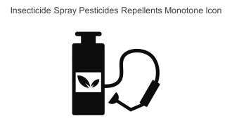 Insecticide Spray Pesticides Repellents Monotone Icon In Powerpoint Pptx Png And Editable Eps Format