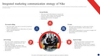 Inside Nike A Deep Dive Integrated Marketing Communication Strategy Of Nike Strategy SS V
