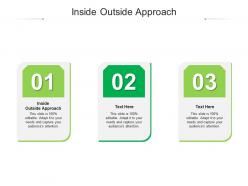 Inside outside approach ppt powerpoint presentation inspiration sample cpb